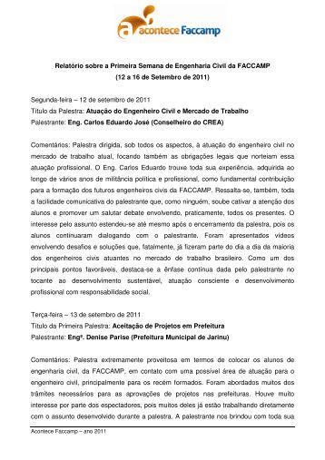 Conclusao relatorio de estagio engenharia