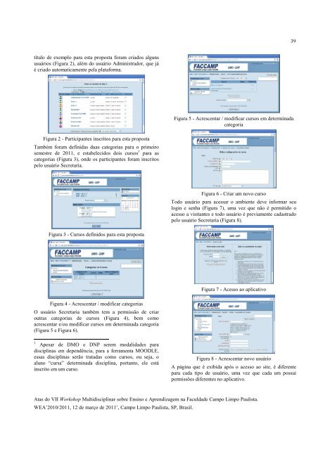 Revista do WEA´2010/2011 - Faccamp