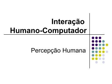 Interação Humano-Computador - Faccamp