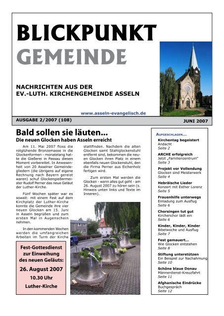 BLICKPUNKT - Kirchengemeinde Asseln