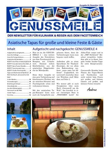 Genussmeile 4 - im Facettenreich