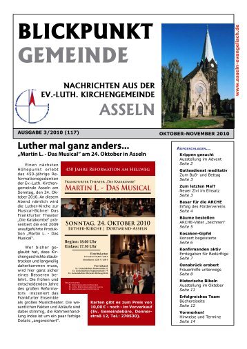 BLICKPUNKT GEMEINDE - Kirchengemeinde Asseln