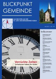 Blickpunkt Gemeinde - Kirchengemeinde Asseln