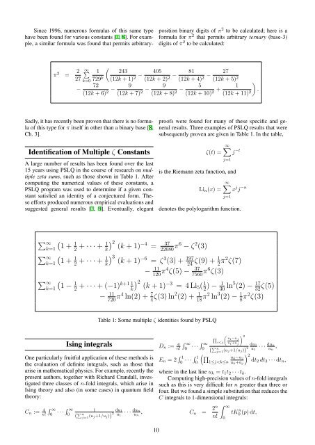 Mathematica - Fachgruppe Computeralgebra
