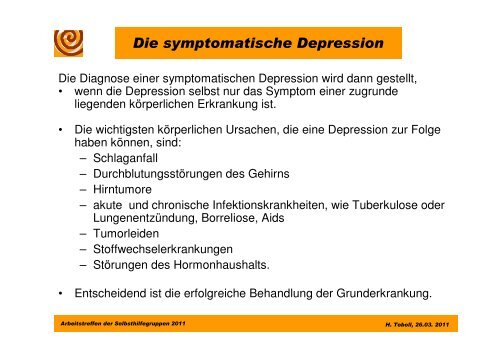 Depressionen und Sucht - Fachklinik Furth im Wald