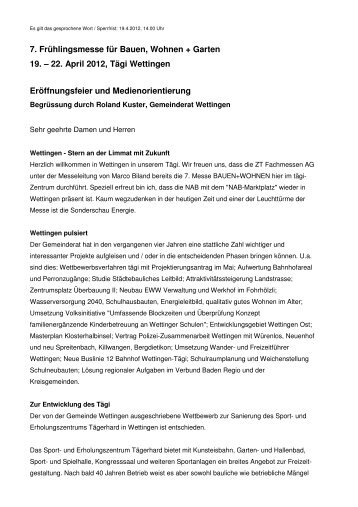 Roland Kuster_Gemeinderat Wettingen