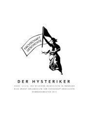DER HYSTERIKER - Fachschaft Geschichte der LMU München