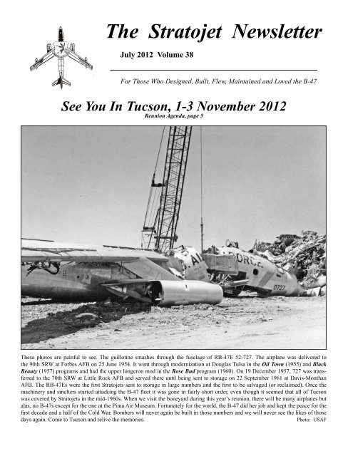 The Stratojet Newsletter - The B-47 Stratojet Association