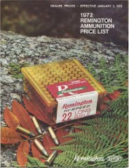 remington center fire cartridges