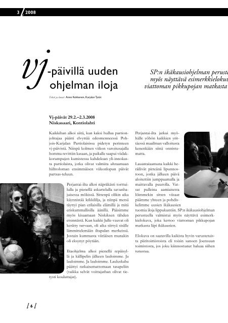 Liplatus 3/2008 - Järvi-Suomen Partiolaiset