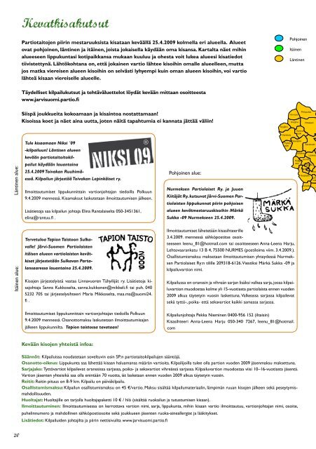 Liplatus 1/2009 - Järvi-Suomen Partiolaiset