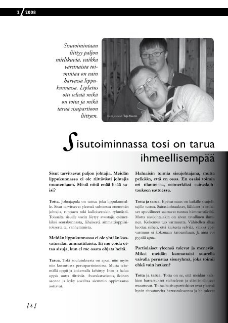 Liplatus 2/2008 - Järvi-Suomen Partiolaiset