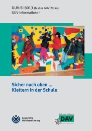 Klettern in der Schule - Fachseminar Sport