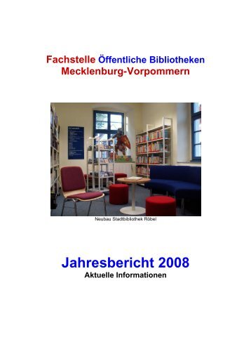 Aus den Bibliotheken - Fachstelle der Öffentlichen Bibliotheken in ...