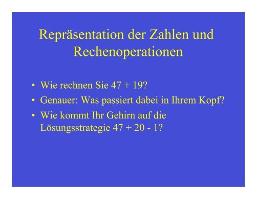 Diagnose und Fördermöglichkeiten bei Dyskalkulie/Rechenschwäche