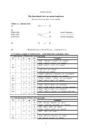 The functional view on satem isoglosses