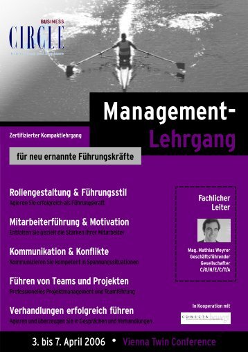 Management- Lehrgang - Factbook