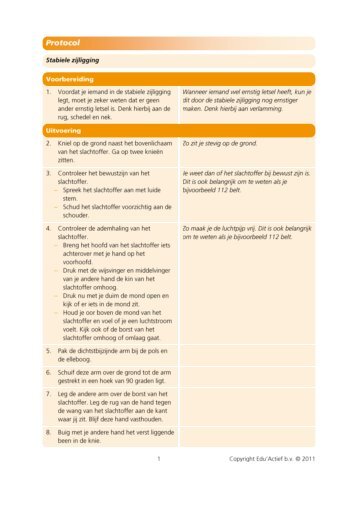 Protocol: stabiele zijligging - Factor-E