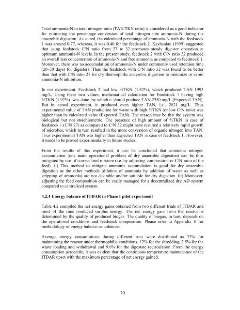 dry anaerobic digestion of municipal solid waste and digestate ...