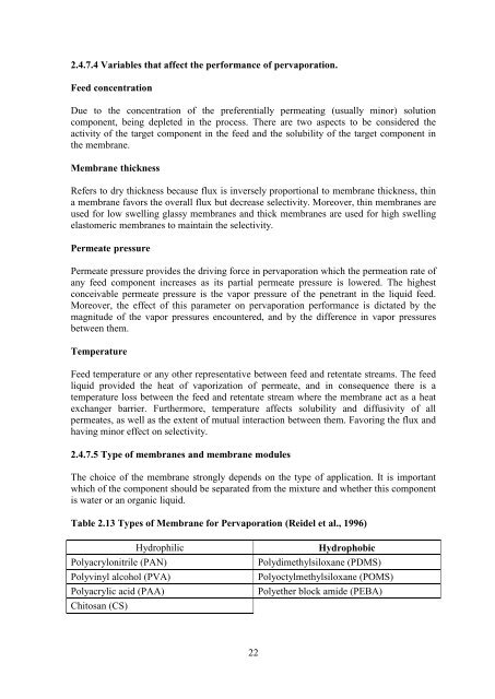 Membrane Based Triethylene Glycol Separation and Recovery from ...