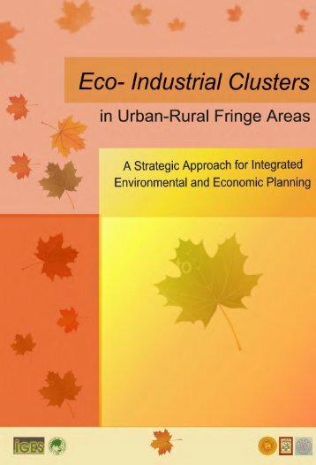 Eco-Industrial Clusters - faculty.ait.ac.th - Asian Institute of Technology