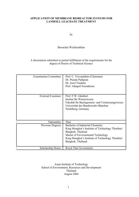 Thesis - faculty.ait.ac.th - Asian Institute of Technology