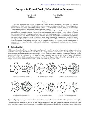 Composite Primal/Dual Sqrt(3)-Subdivision Schemes