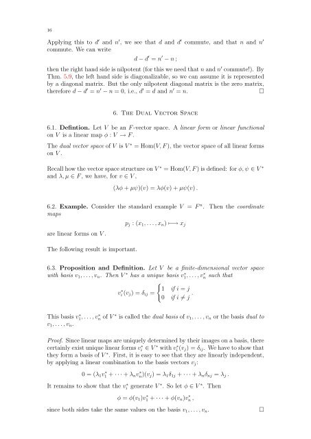 Linear Algebra II (pdf, 500 kB)