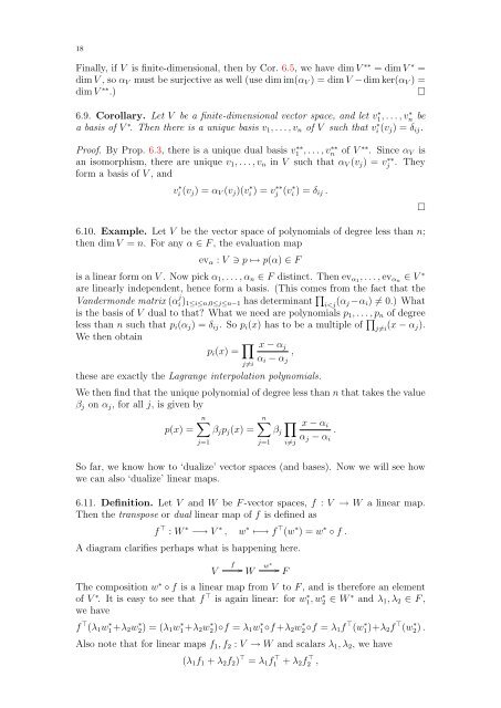 Linear Algebra II (pdf, 500 kB)