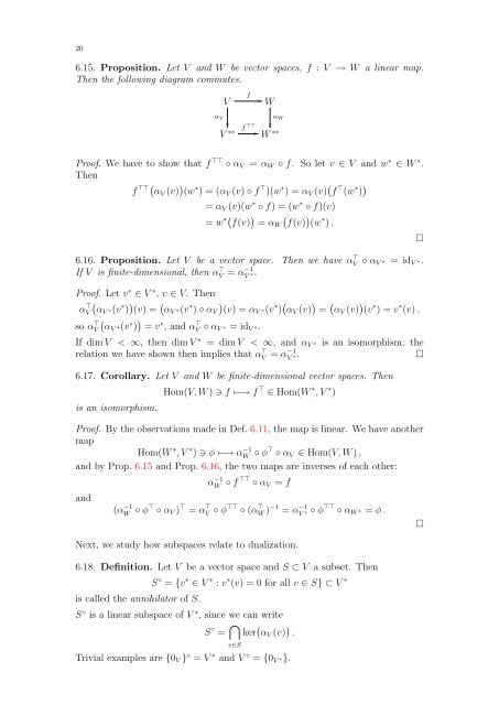 Linear Algebra II (pdf, 500 kB)