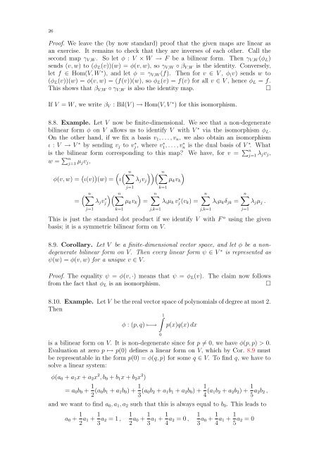 Linear Algebra II (pdf, 500 kB)