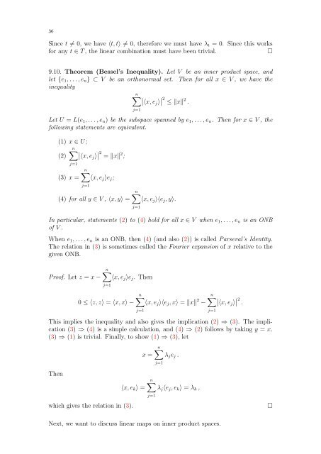 Linear Algebra II (pdf, 500 kB)