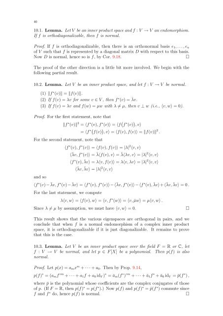 Linear Algebra II (pdf, 500 kB)