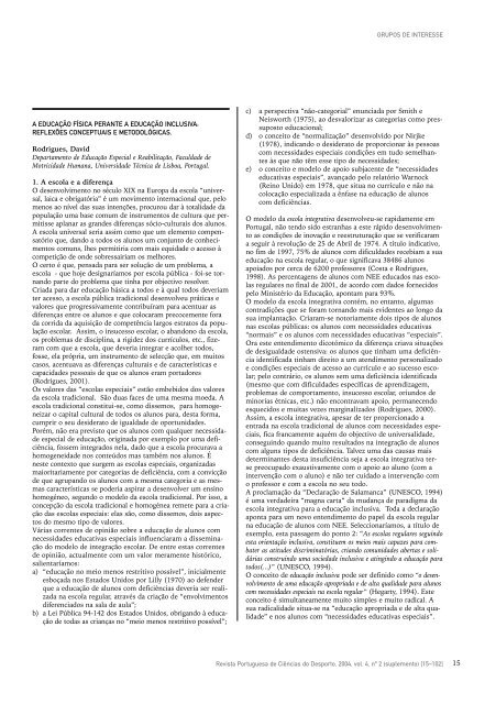 35754-Revista FCDEF - Faculdade de Desporto da Universidade do ...