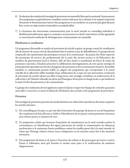 Suicide chez les Autochtones au Canada - Fondation autochtone de ...