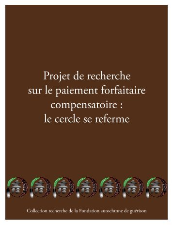 Projet de recherche sur le paiement forfaitaire compensatoire : le ...