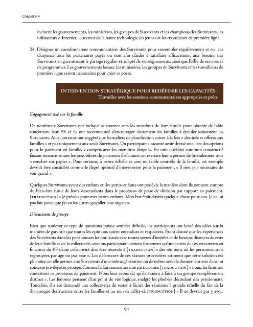 Projet de recherche sur le paiement forfaitaire compensatoire : le ...