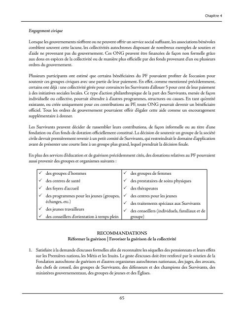 Projet de recherche sur le paiement forfaitaire compensatoire : le ...