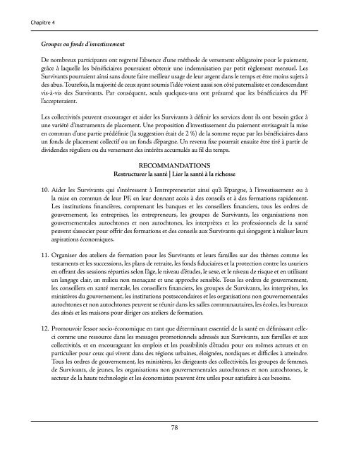 Projet de recherche sur le paiement forfaitaire compensatoire : le ...