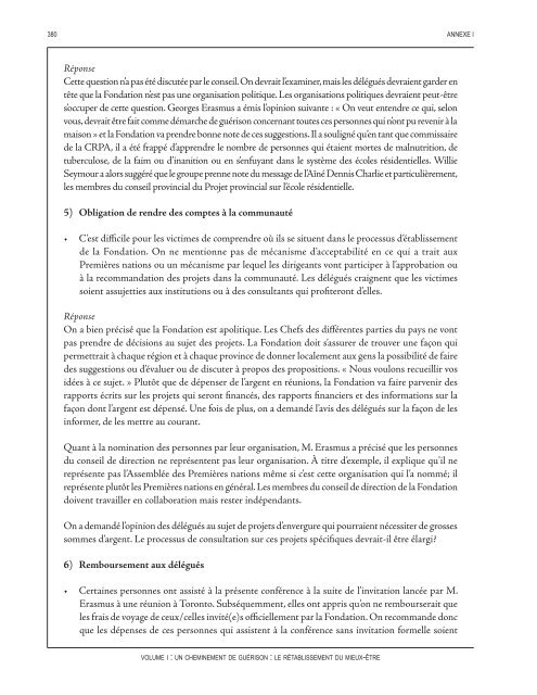 Un cheminement de guérison : Le rétablissement du mieux-être