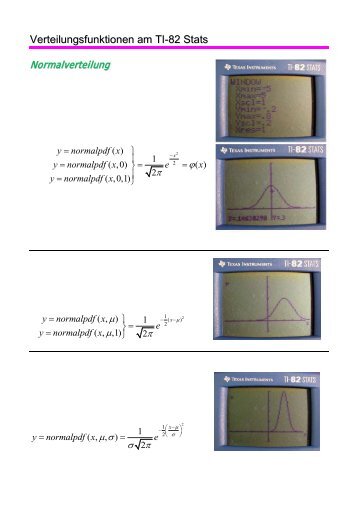 TI-82-Statistik