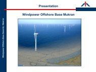 Presentation Windpower Offshore Base Mukran - Fährhafen Sassnitz