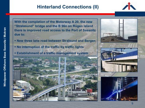 Presentation Windpower Offshore Base Mukran - Fährhafen Sassnitz