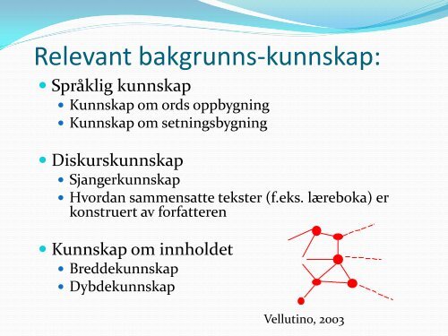 Lesing som grunnleggende ferdighet - Søk - Høgskolen i Østfold