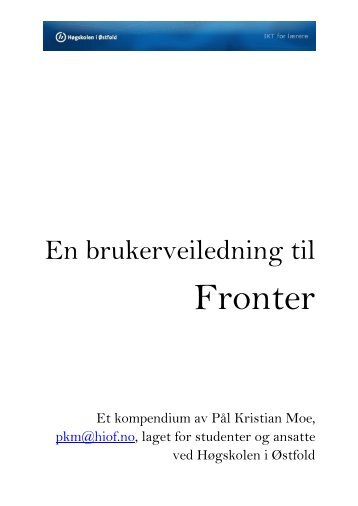 Moodle for lærere - Søk - Høgskolen i Østfold