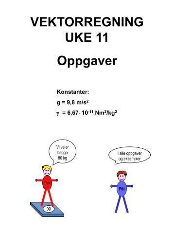 Vektoroppgaver 1