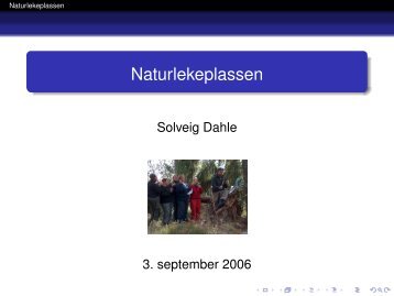 Naturlekeplassen