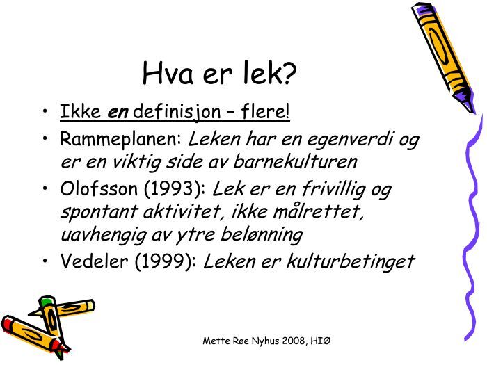 Hva Er Lek Definisjon () Hva Er Lek Definisjon