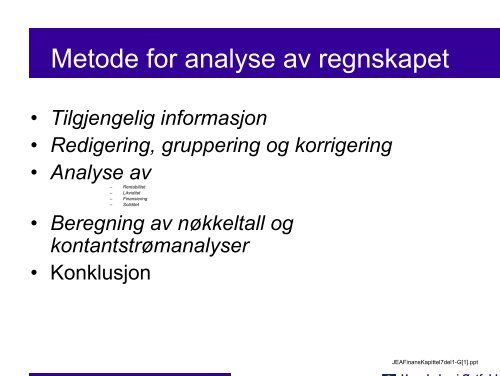 Skjulte reserver - Høgskolen i Østfold