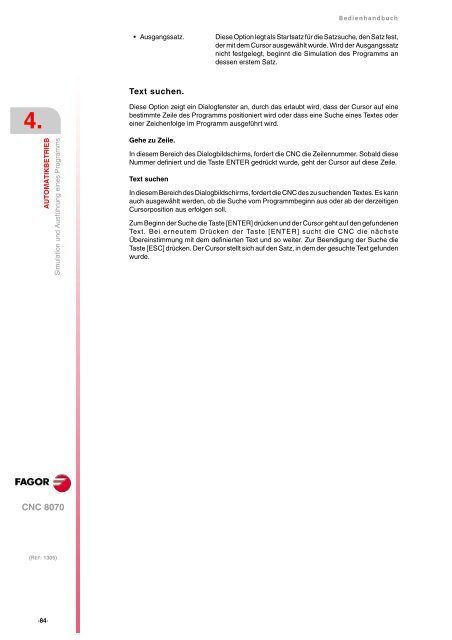 DE: man_8070_opt.pdf - Fagor Automation